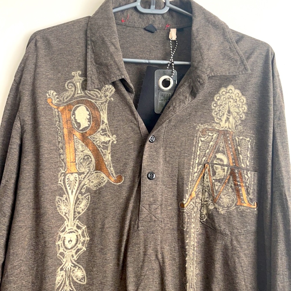 Rag Recycle Men’s Sweatshirt Brown XXL